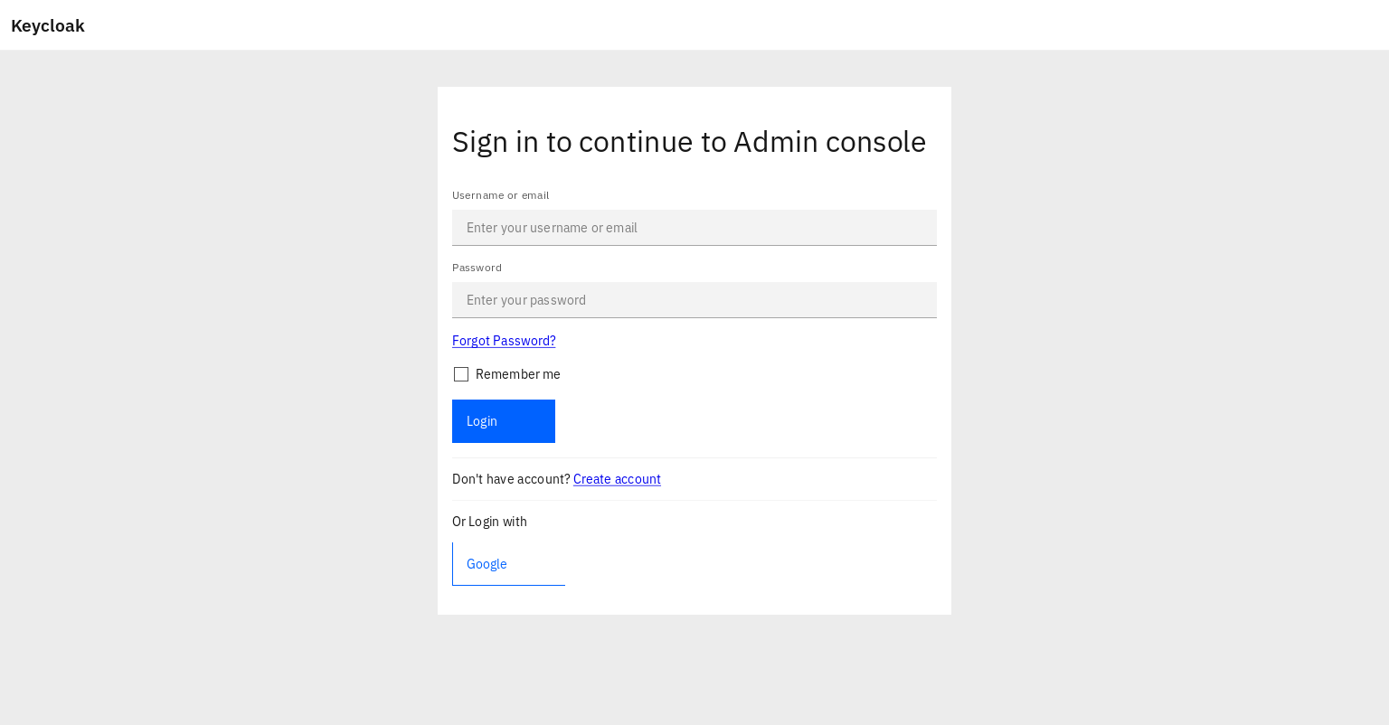 Login Page