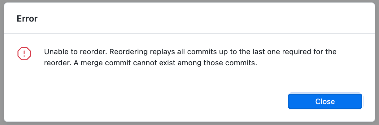 reorder merge commit dialog